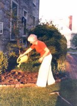 Abram's Delight, yard work